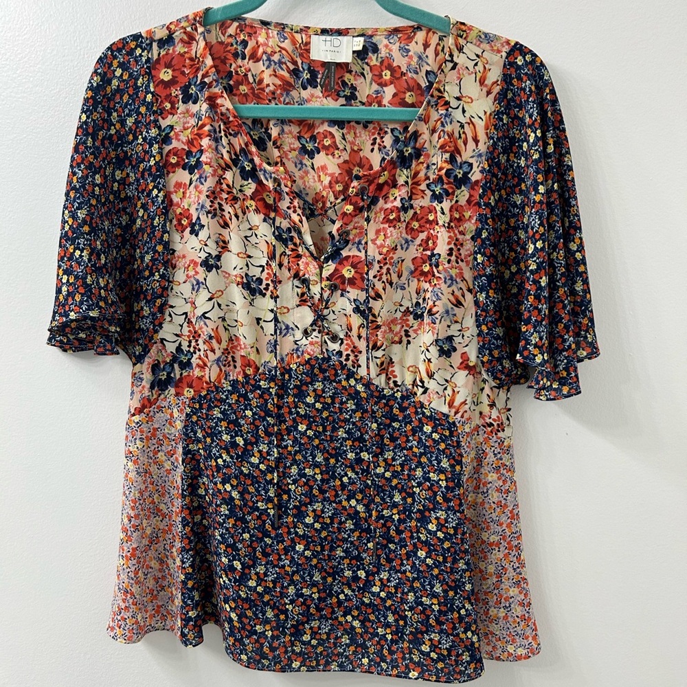 Anthropologie (HD in Paris) Flutter Sleeve Blouse